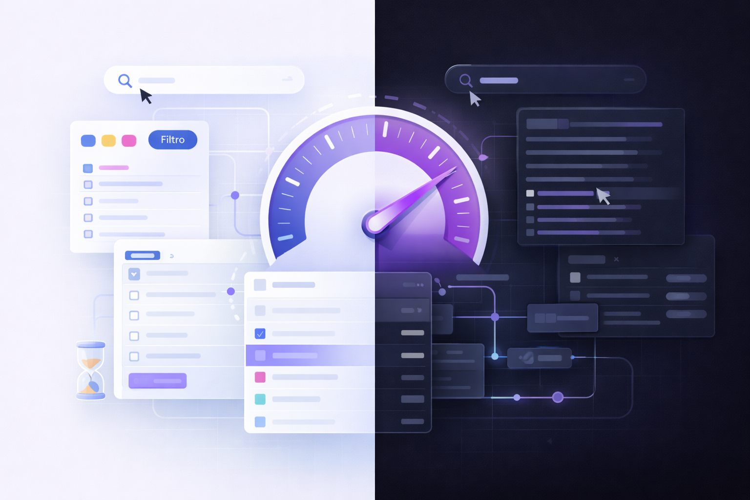 Sistema de filtros e busca inteligente